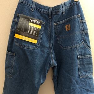 NWT- Carhartt washed denim dungaree